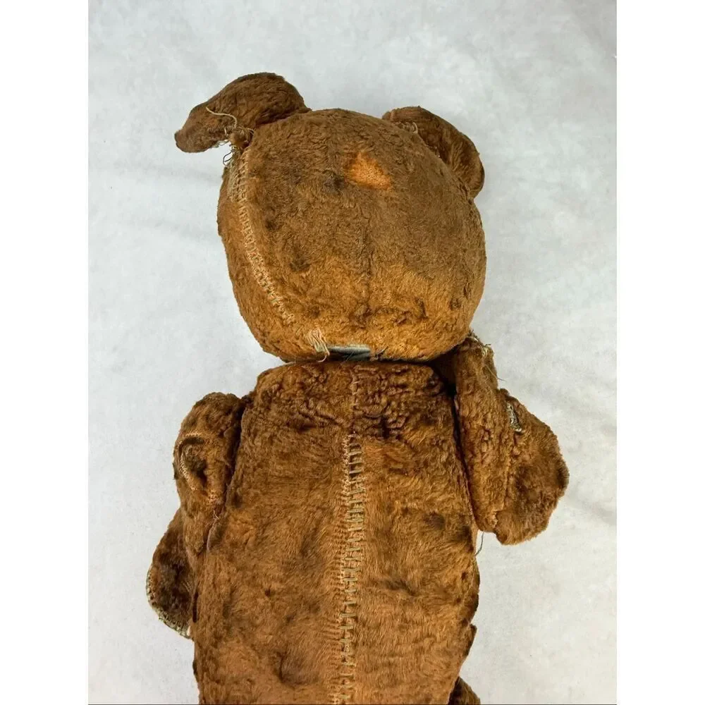 Vintage Antique Teddy Bear Well Loved Moving Limbs
